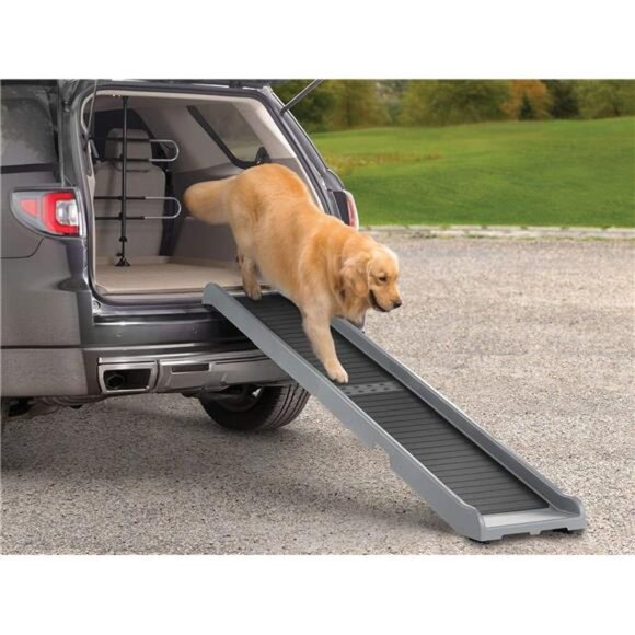 PetRamp Non-Slip, Portable Dog Ramp for Large Dogs to 300 Pounds